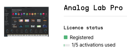 Arturia Analog Lab Pro